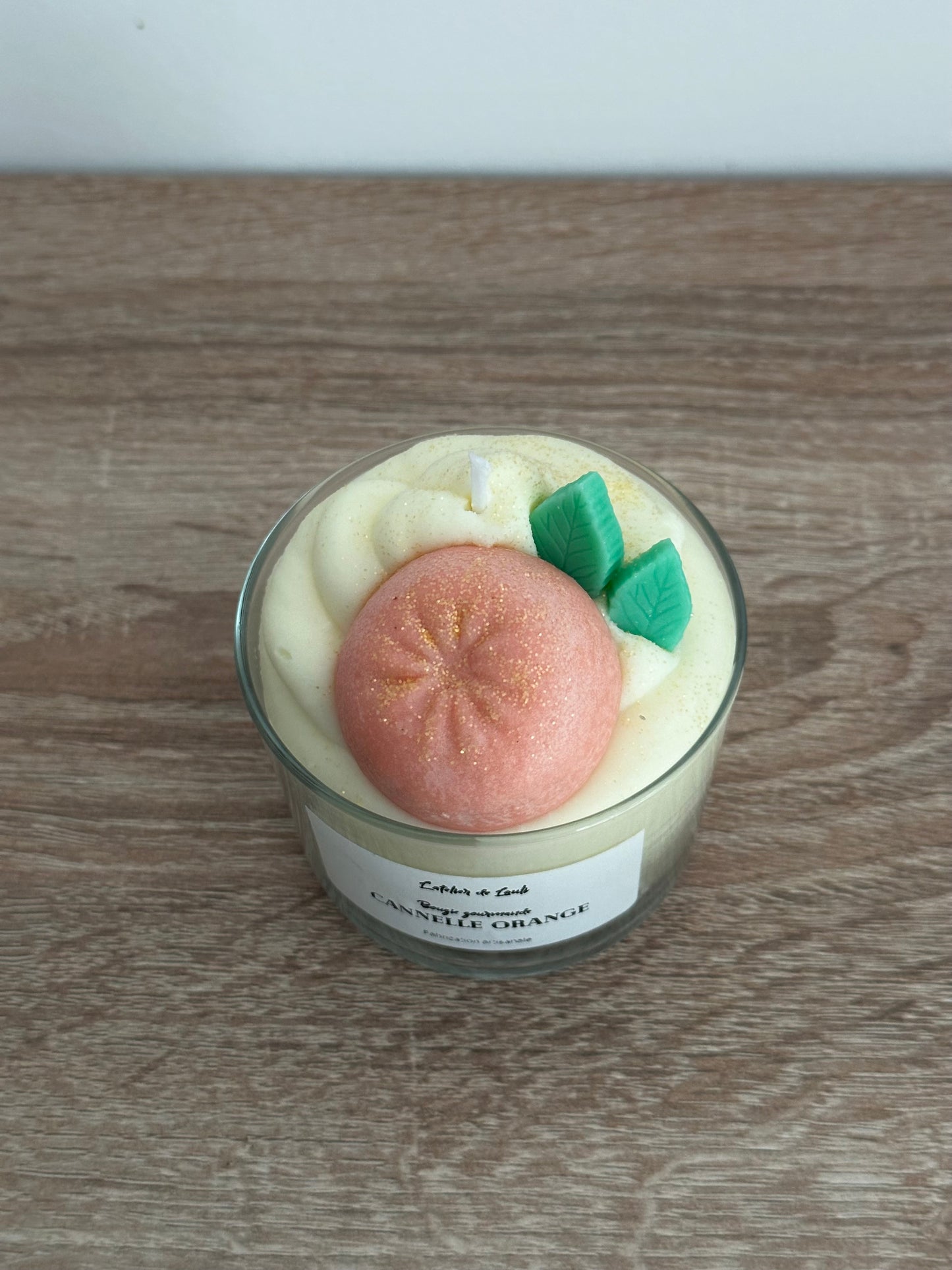 Bougie gourmande Cannelle-Orange