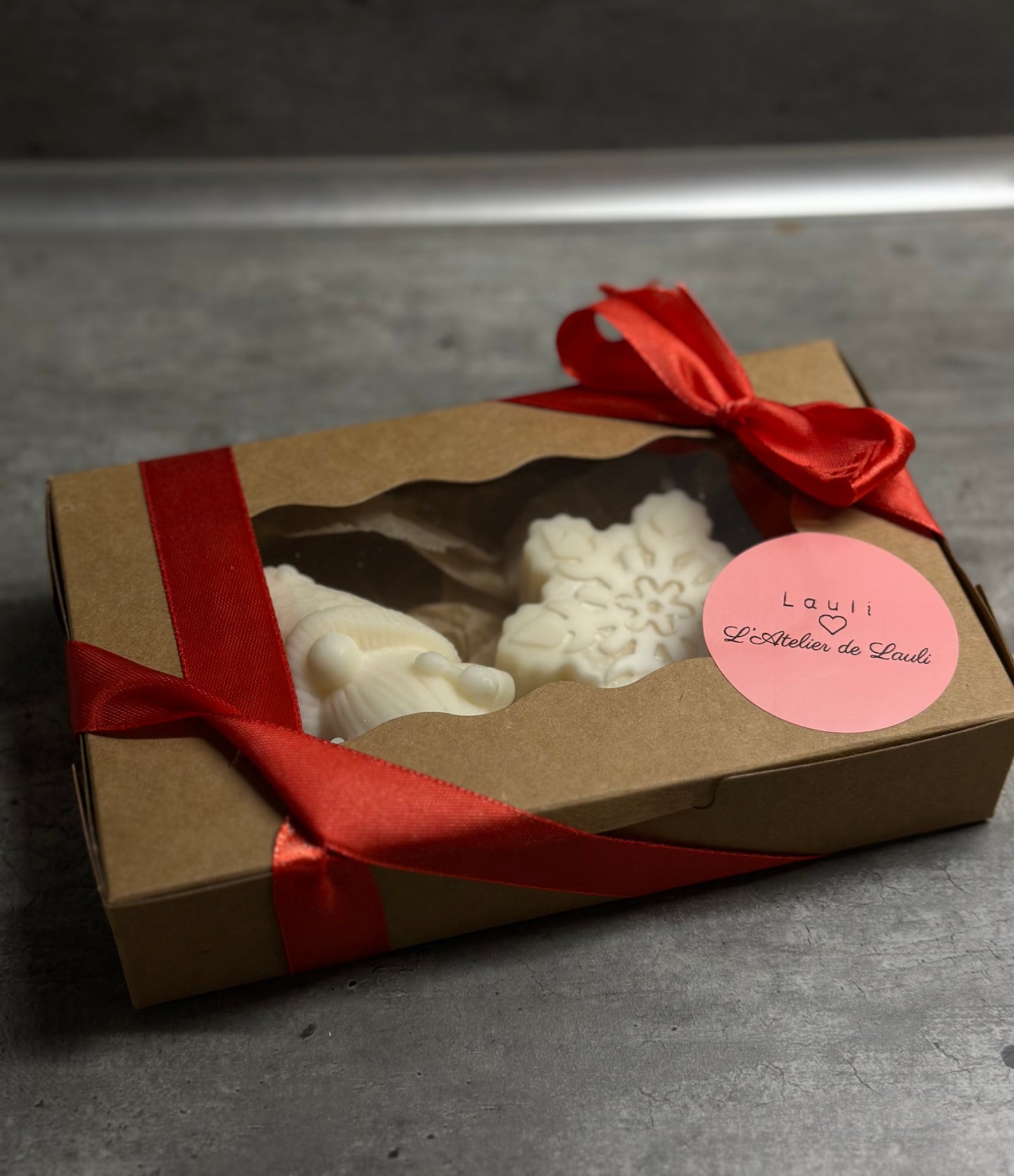 Box duo bougies de Noël