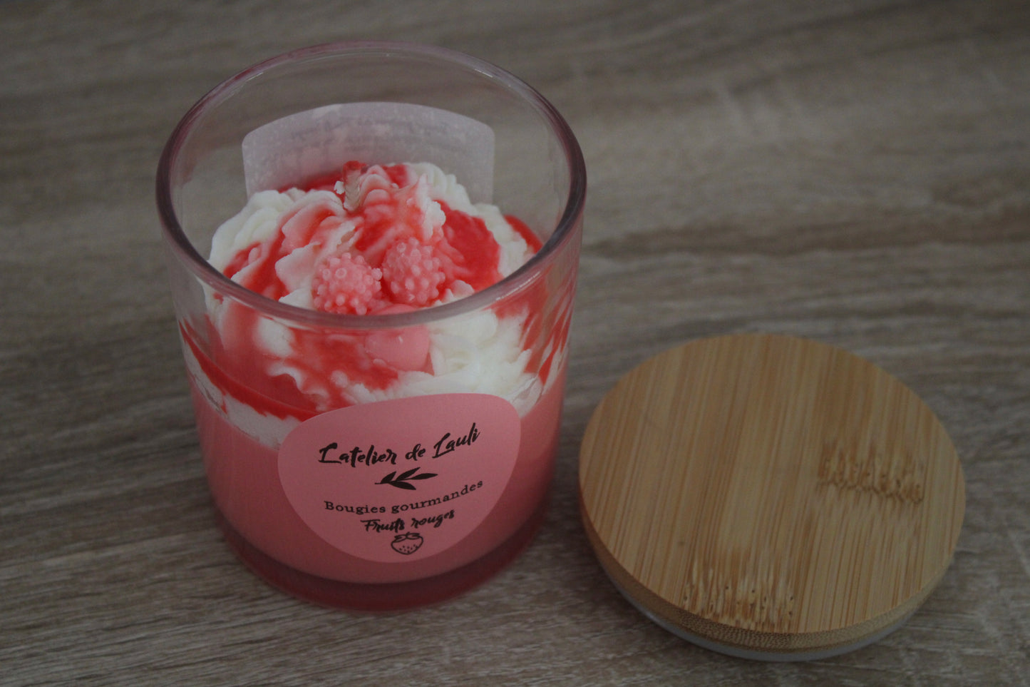 Bougie gourmande Fruits rouges