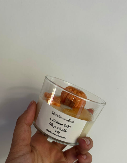 Bougie sirop d’érable
