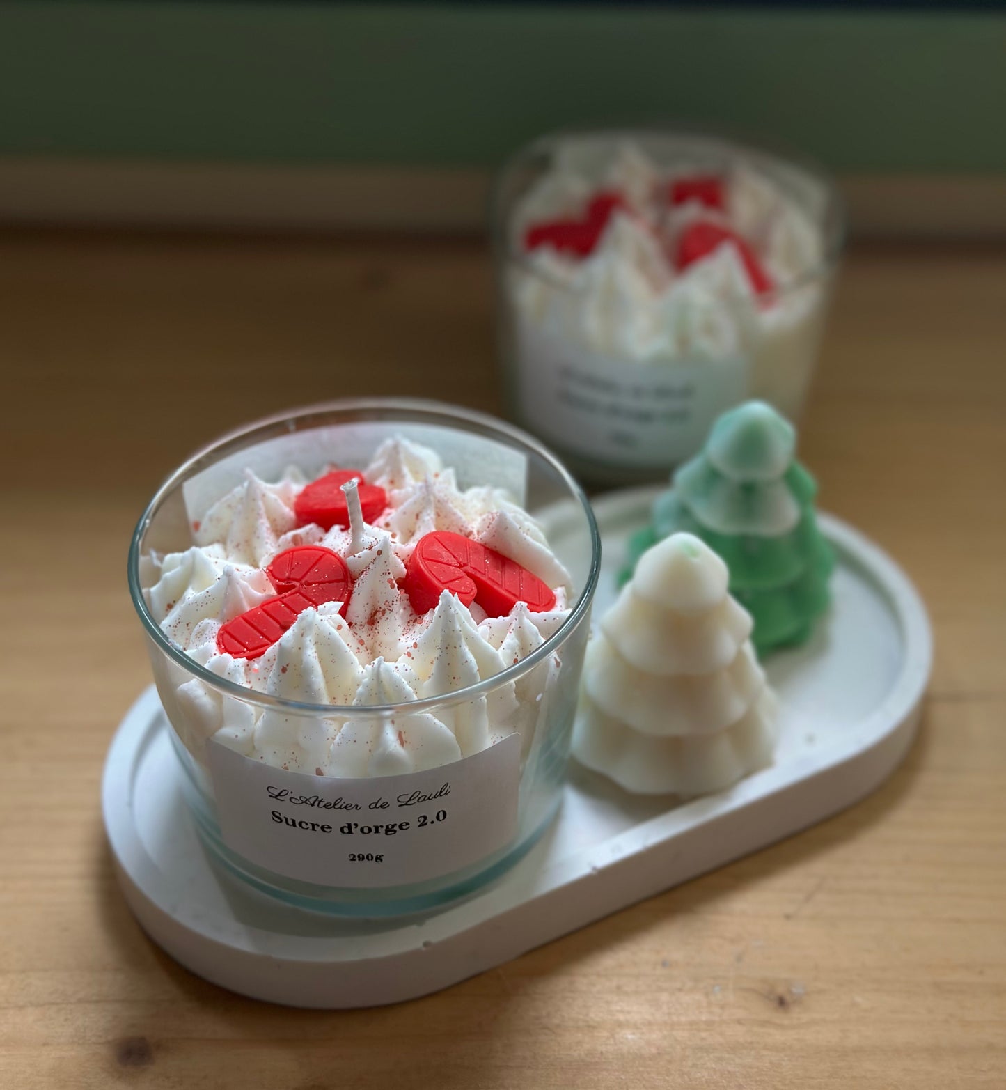 Bougie parfumée sucre d’orge 2.0